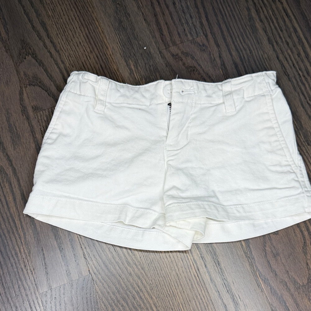 Ralph Lauren Women's Cream Cargo Shorts